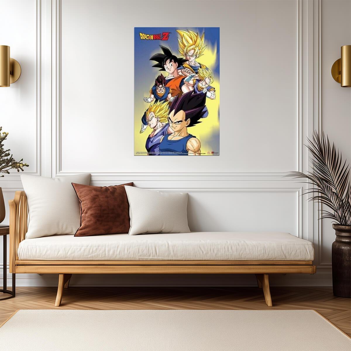 Dragon Ball Z | Goku and the Z Fighters | Shonen Anime Poster - Anime Poster