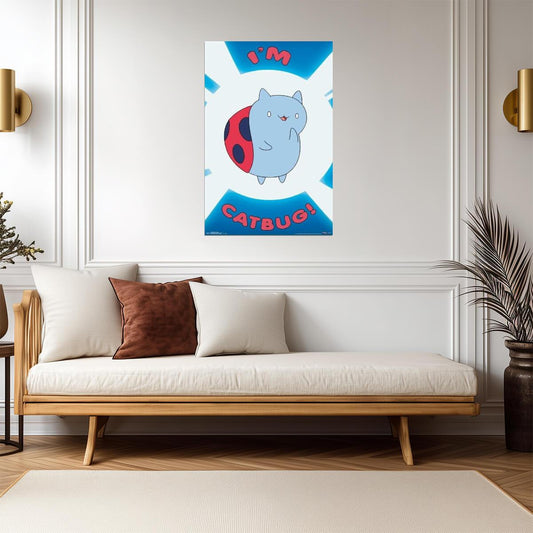 Bravest Warriors | I'm Catbug Quote | Pendleton Ward Cartoon Poster - Movies & TV Poster