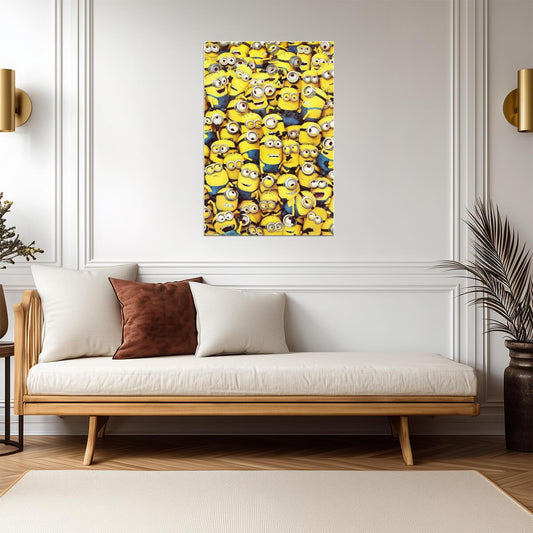 Despicable Me | A Crowd of Minions | Animated Movie Poster - Movies & TV Poster
