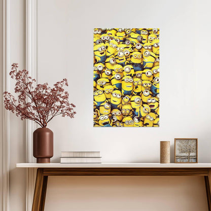 Despicable Me | A Crowd of Minions | Animated Movie Poster - Movies & TV Poster