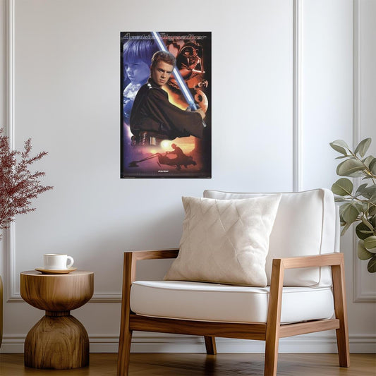 Star Wars: Attack of the Clones | Anakin Skywalker Collage | Sci-Fi Movie Poster - Movies & TV Poster
