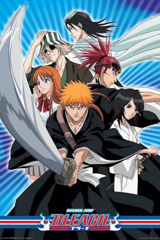 Bleach | Ichigo Kurosaki and Friends | Shonen Jump Anime Poster - Anime Poster