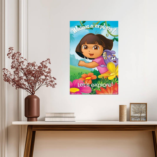 Dora the Explorer | "¡Vámonos a Explorar!" Quote | Nickelodeon Kids Poster - Movies & TV Poster