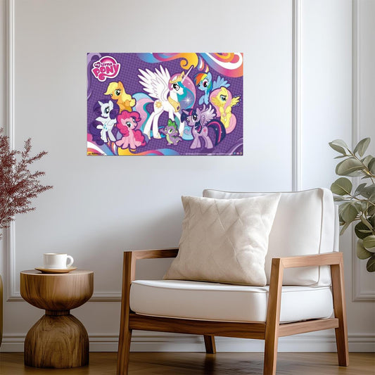 My Little Pony: Friendship Is Magic | Rarity and Friends | Kids Cartoon Poster - Movies & TV Poster