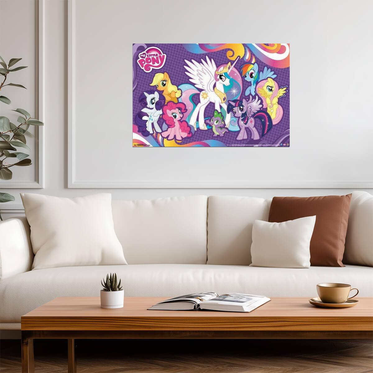 My Little Pony: Friendship Is Magic | Rarity and Friends | Kids Cartoon Poster - Movies & TV Poster