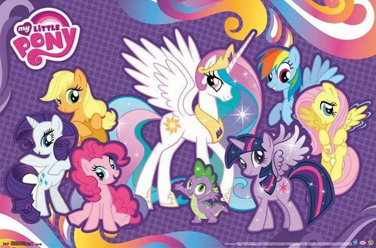 My Little Pony: Friendship Is Magic | Rarity and Friends | Kids Cartoon Poster - Movies & TV Poster