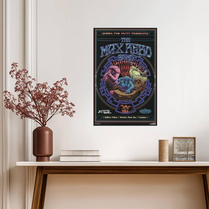 Star Wars | Jabba the Hutt presents The Max Rebo Band | Sci-Fi Music Poster - Movies & TV Poster