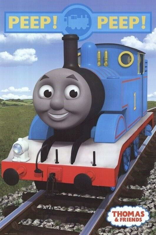 Thomas & Friends | "Peep Peep!" Thomas the Tank Engine | Kids Train Poster - Movies & TV Poster