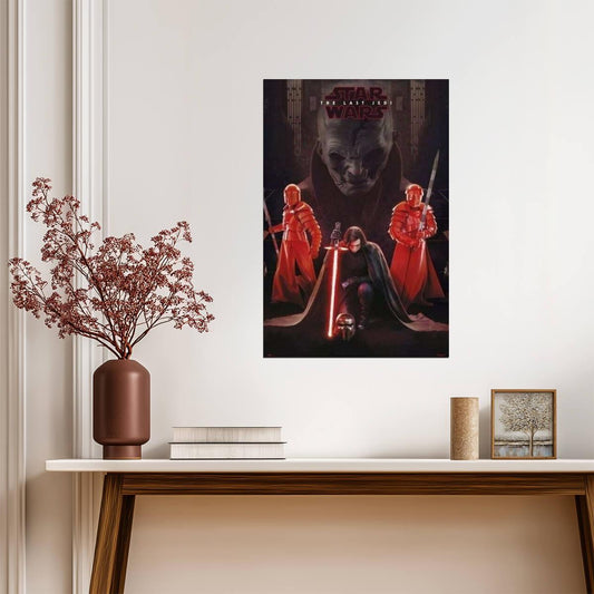 Star Wars: The Last Jedi | Supreme Leader Snoke & Kylo Ren | Sci-Fi Movie Poster - Movies & TV Poster