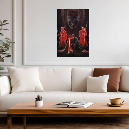 Star Wars: The Last Jedi | Supreme Leader Snoke & Kylo Ren | Sci-Fi Movie Poster - Movies & TV Poster