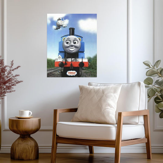 Thomas & Friends Solo Portrait | Thomas the Tank Engine | Kids Train Poster - Movies & TV Poster
