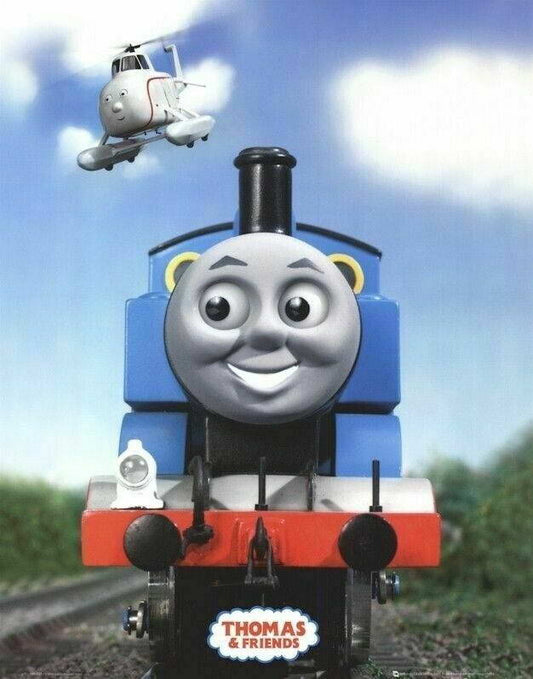 Thomas & Friends Solo Portrait | Thomas the Tank Engine | Kids Train Poster - Movies & TV Poster