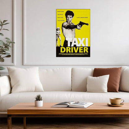 Taxi Driver | Robert De Niro & Jodie Foster | Martin Scorsese Film Poster - Movies & TV Poster