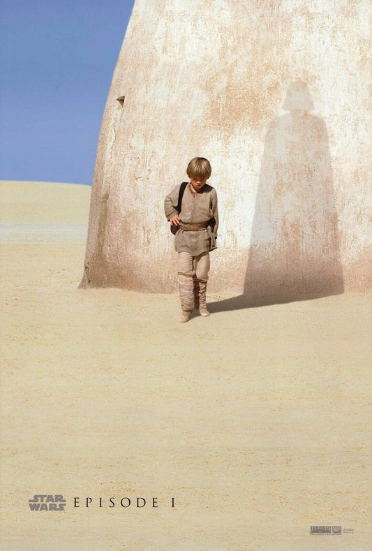 Star Wars: The Phantom Menace Anakin Skywalker | Sci-Fi Movie Poster | Episode 1 Wall Art