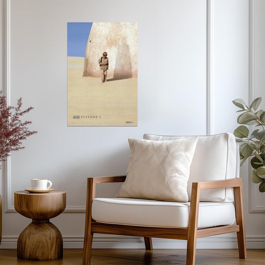 Star Wars: The Phantom Menace Anakin Skywalker | Sci-Fi Movie Poster | Episode 1 Wall Art