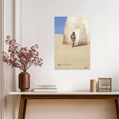 Star Wars: The Phantom Menace Anakin Skywalker | Sci-Fi Movie Poster | Episode 1 Wall Art