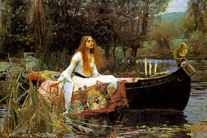 The Lady of Shalott | Art Print by John William Waterhouse Poster