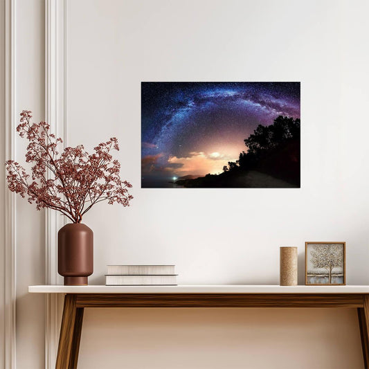 The Milky Way Galaxy | Astrophotography Print | Space and Stars Poster - Photography Poster