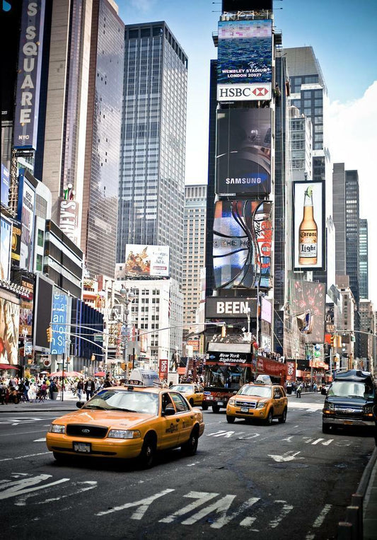 Times Square in Midtown Manhattan | New York City Photography | Urban Scene Poster - Photography Poster