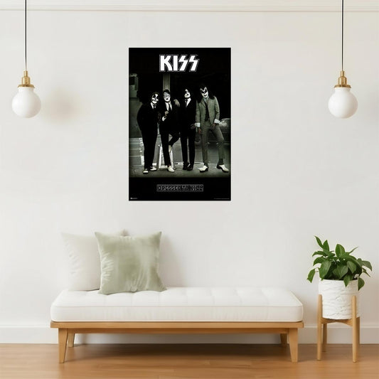 KISS Dressed to Kill | Album Cover Poster | 70s Rock Band Wall Art