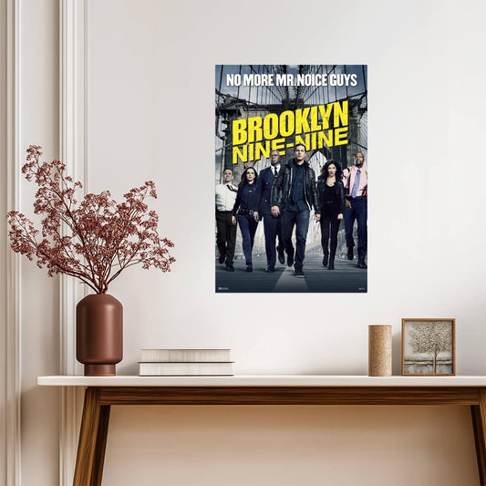 Brooklyn Nine-Nine | Andy Samberg TV Show Poster | Police Sitcom Art - Movies & TV Poster