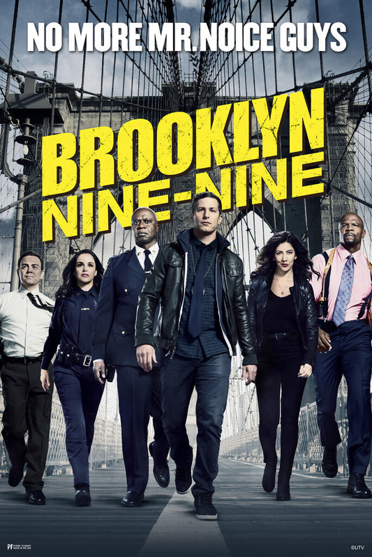 Brooklyn Nine-Nine | Andy Samberg TV Show Poster | Police Sitcom Art - Movies & TV Poster