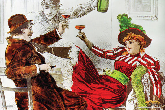 Cheers TV Show Opening Credits | Couple at the Bar | Vintage Boston Bar Poster - Movies & TV Poster