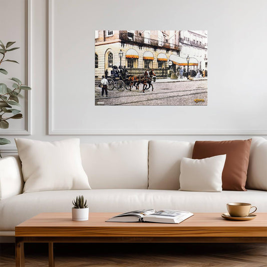 Cheers TV Show Opening Credits | Vintage Boston Bar Scene | Classic Sitcom Poster - Movies & TV Poster