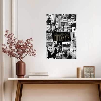 Breakfast at Tiffany's | Classic Movie Poster | Audrey Hepburn Art Print