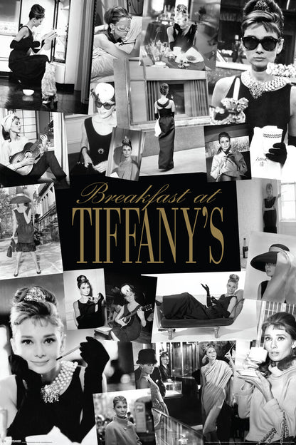 Breakfast at Tiffany's | Classic Movie Poster | Audrey Hepburn Art Print