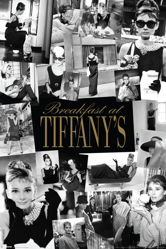 Breakfast at Tiffany's | Classic Movie Poster | Audrey Hepburn Art Print
