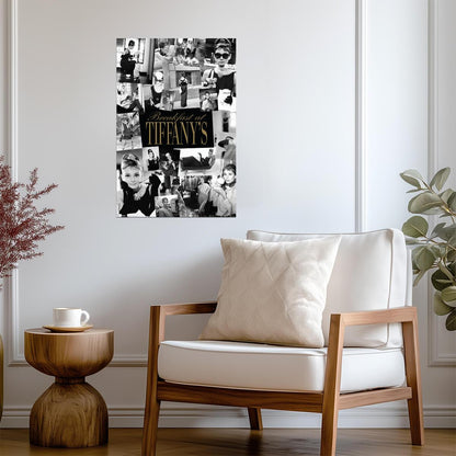Breakfast at Tiffany's | Classic Movie Poster | Audrey Hepburn Art Print