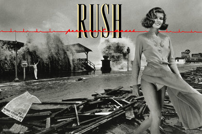 Rush Permanent Waves | Album Cover Poster | Prog Rock Wall Art