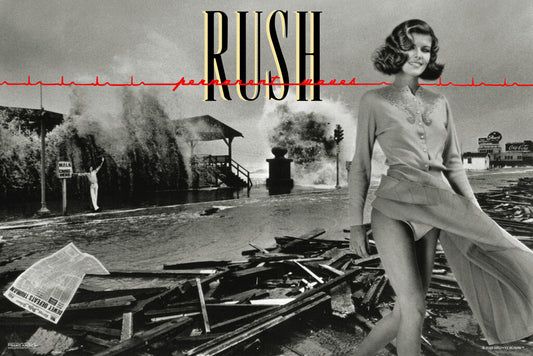 Rush Permanent Waves | Album Cover Poster | Prog Rock Wall Art