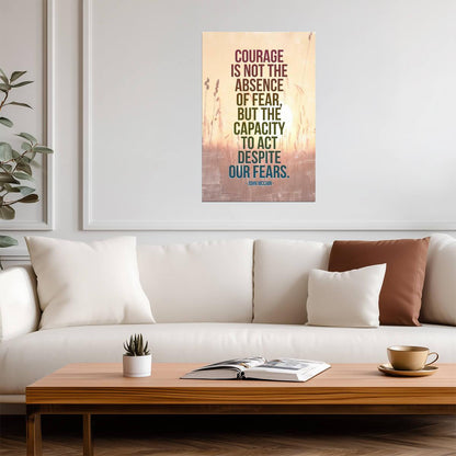 John McCain Courage Quote | Motivational Wall Art | Political History Poster - Type & Quotes Poster