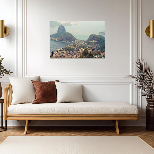 Rio De Janeiro Christ the Redeemer Statue | Brazil Landmark Photography | Travel Poster - Photography Poster