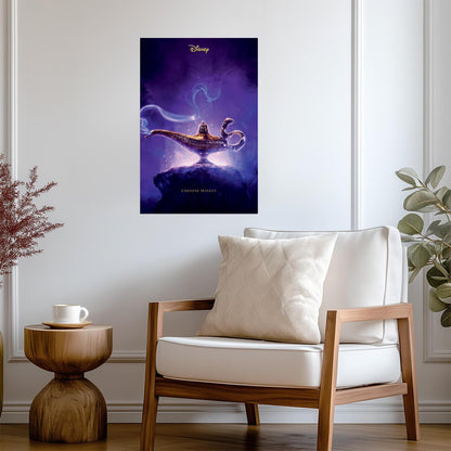 Aladdin | Genie "Choose Wisely" Quote | Animated Movie Poster - Movies & TV Poster