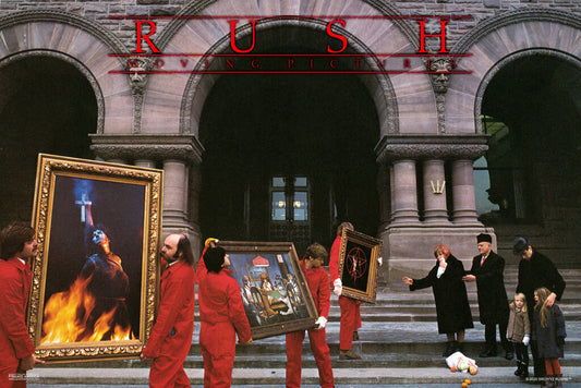 Rush Moving Pictures | Album Cover Poster | Classic Rock Wall Art