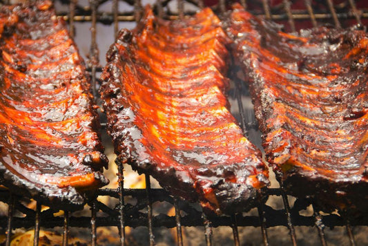Barbecued Spareribs Photograph | BBQ Pit Wall Art | Food & Drink Poster - Photography Poster
