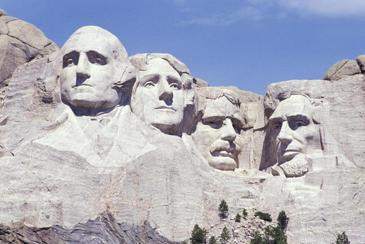 Mount Rushmore National Memorial | Black Hills South Dakota | Landmark Photography Poster - Photography Poster