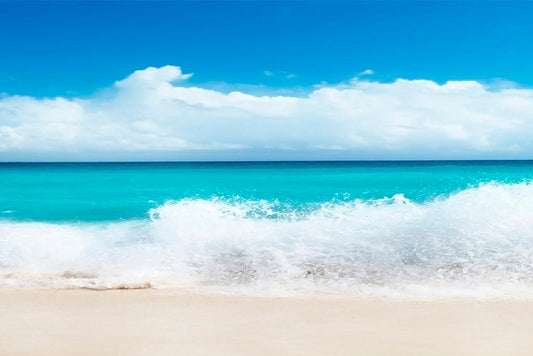 Breaking Ocean Wave Poster | Seascape Photography | Coastal Wall Art