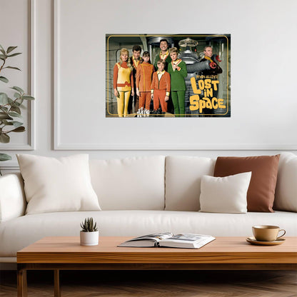 Lost in Space | Cast Making Funny Faces | Sci-Fi TV Show Poster - Movies & TV Poster