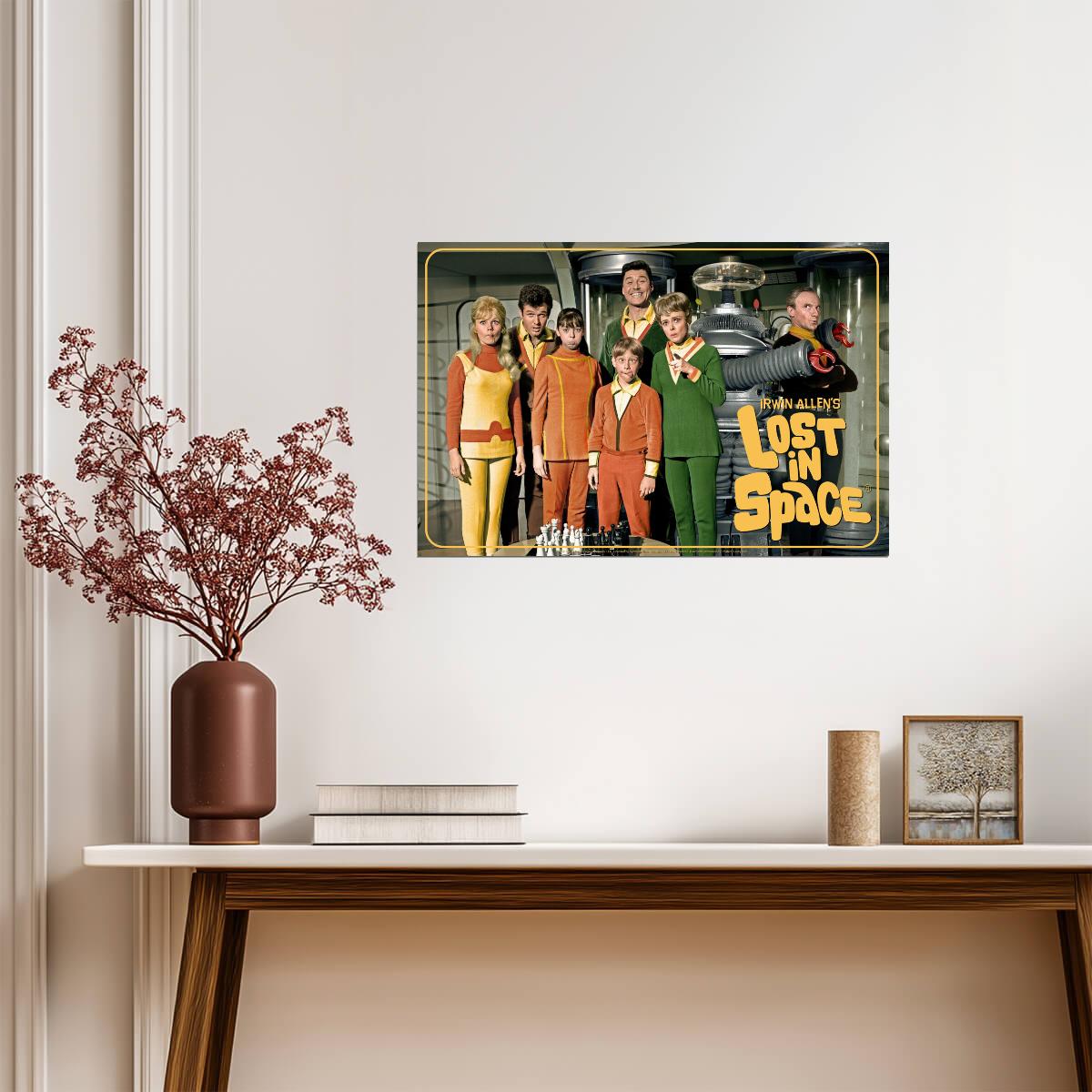 Lost in Space | Cast Making Funny Faces | Sci-Fi TV Show Poster - Movies & TV Poster