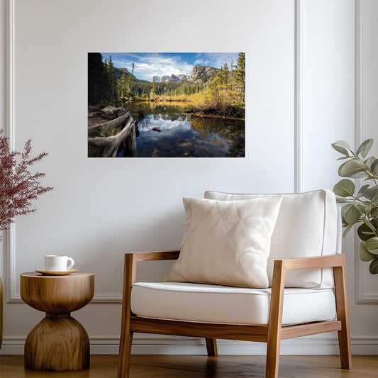 Fern Lake in Colorado | Rocky Mountain National Park Photograph | Nature Poster - Photography Poster