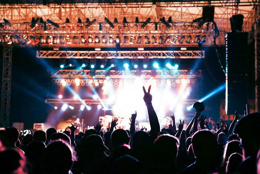 Rock and Roll Concert Poster | Live Music Photography | Band Wall Art