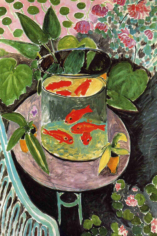 Henri Matisse The Goldfish | Fauvist Art Print | Famous Painting Poster