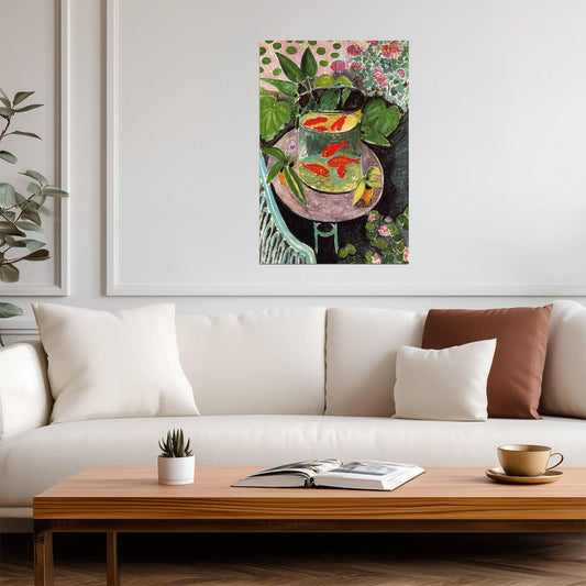Henri Matisse The Goldfish | Fauvist Art Print | Famous Painting Poster