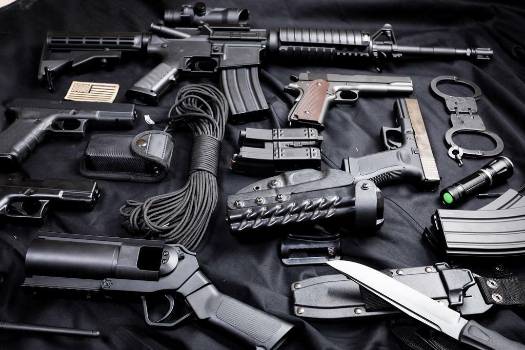 Military and Law Enforcement Weapons | Firearm Photography Poster - Photography Poster