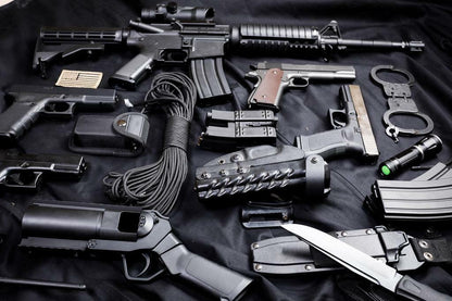 Military and Law Enforcement Weapons | Firearm Photography Poster - Photography Poster