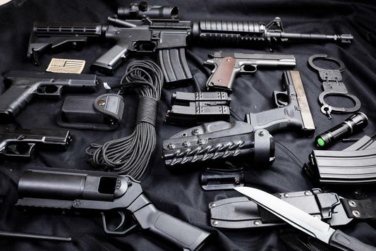 Military and Law Enforcement Weapons | Firearm Photography Poster - Photography Poster